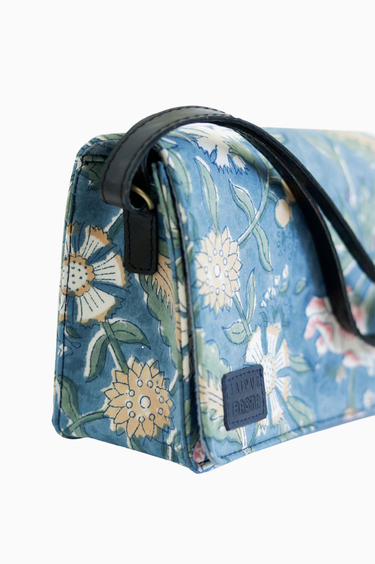 Spring Morning Blockprinted Cross Body Bags