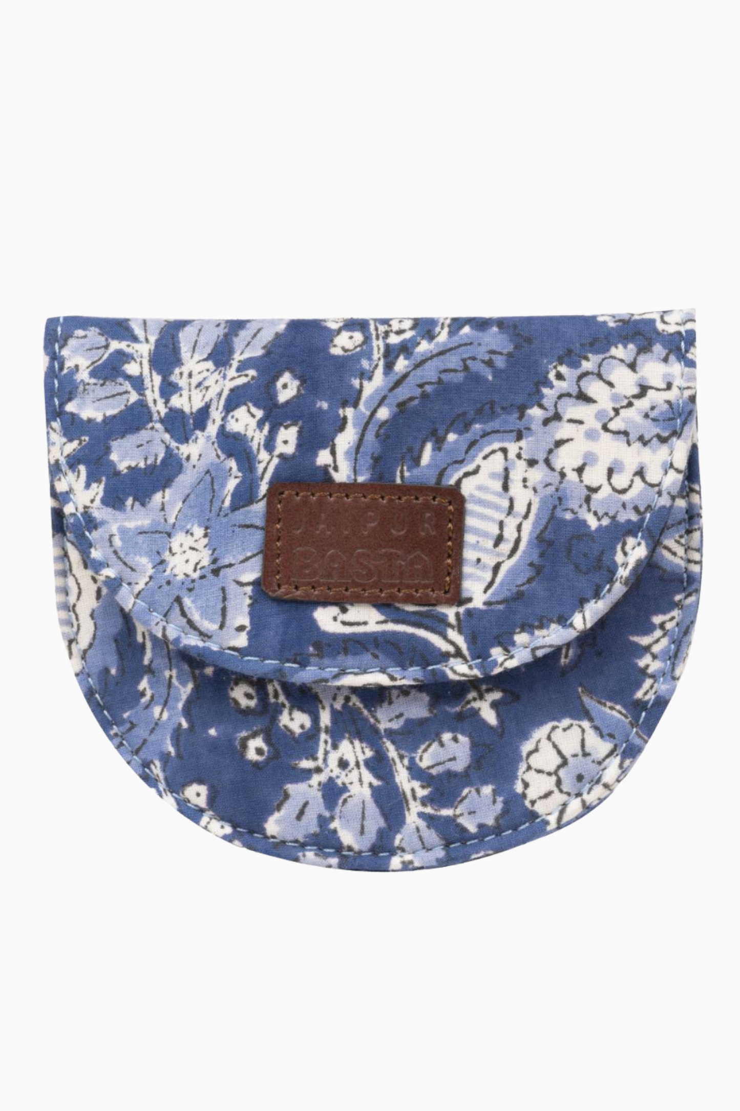 Summer Breeze Blockprinted Coin Pouch