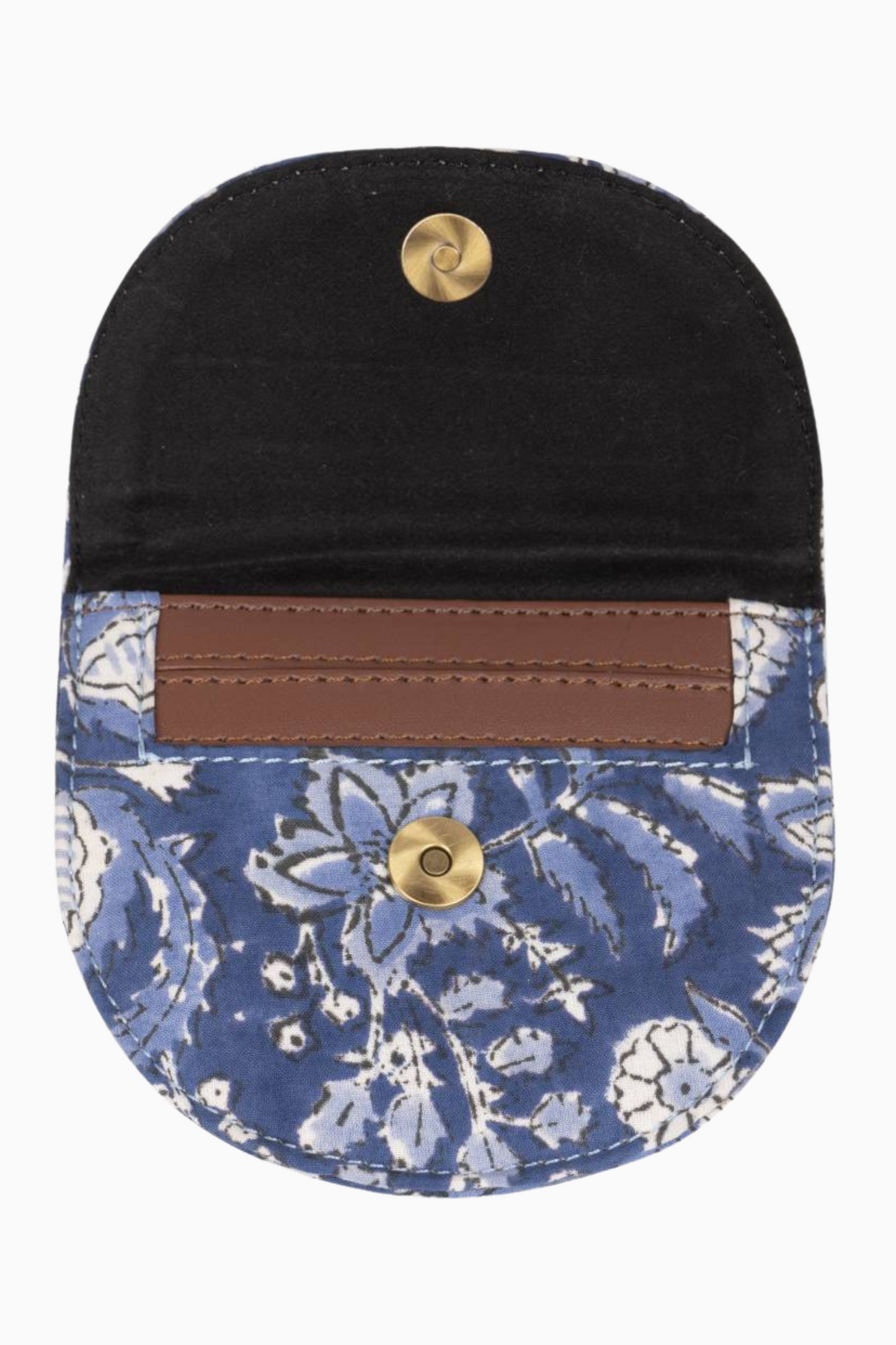 Summer Breeze Blockprinted Coin Pouch