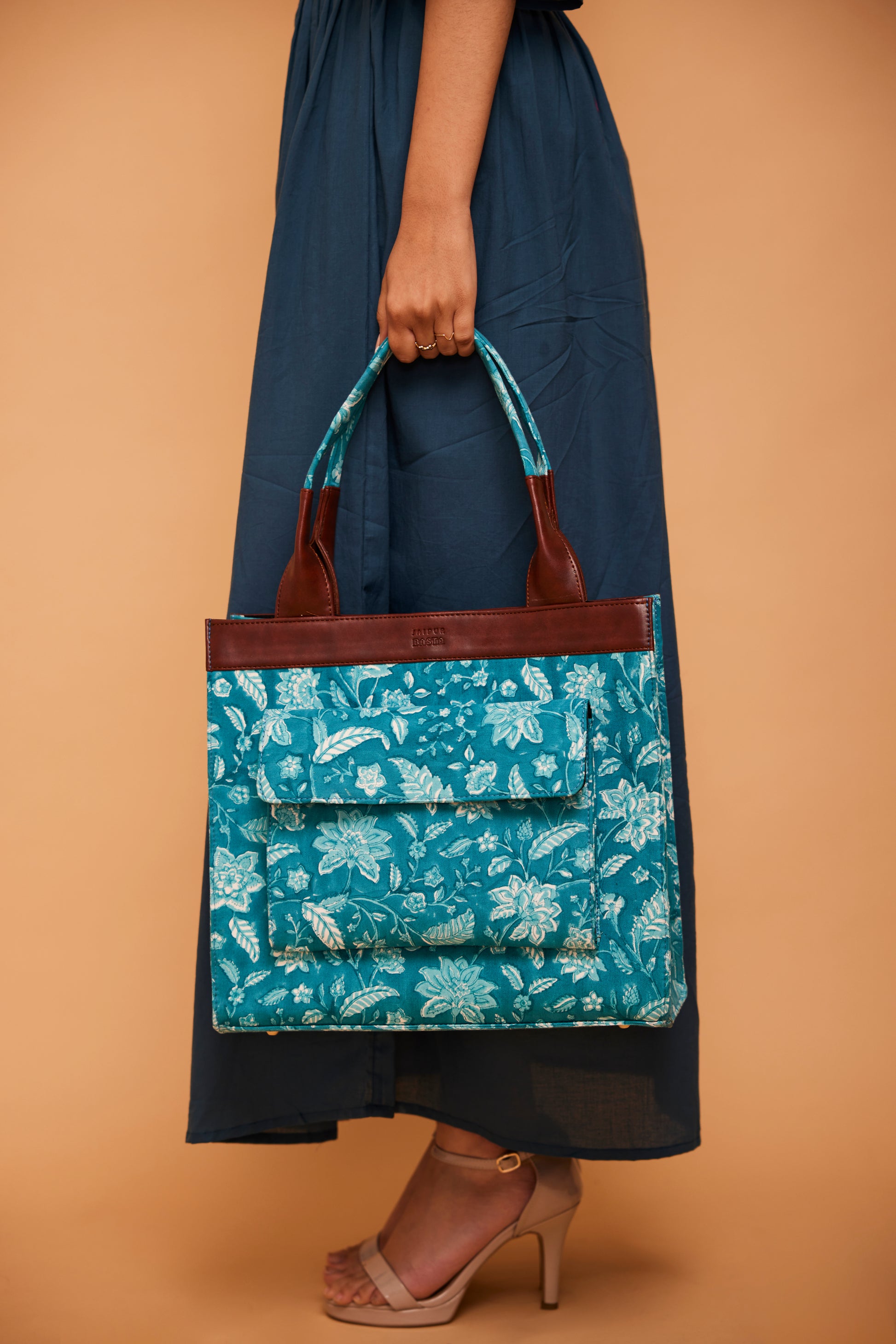 Aqua Blue Classic Tote Bag
