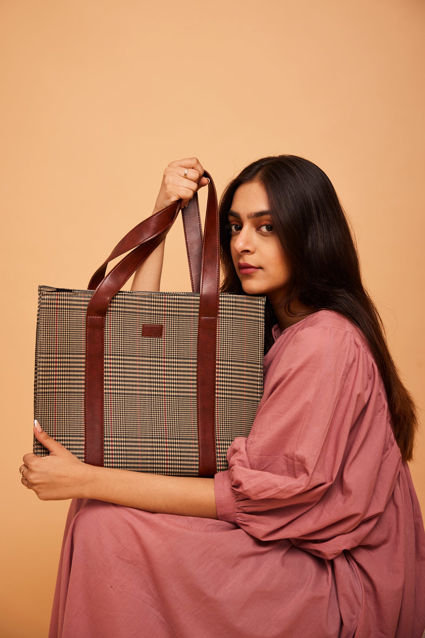 Winter Essential Structured Tote Bag