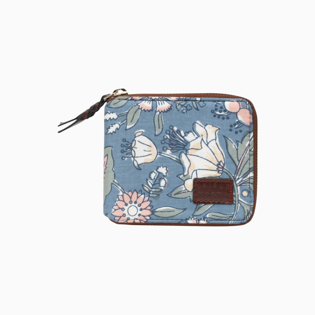 Floral Fantasy Blockprinted Wallet