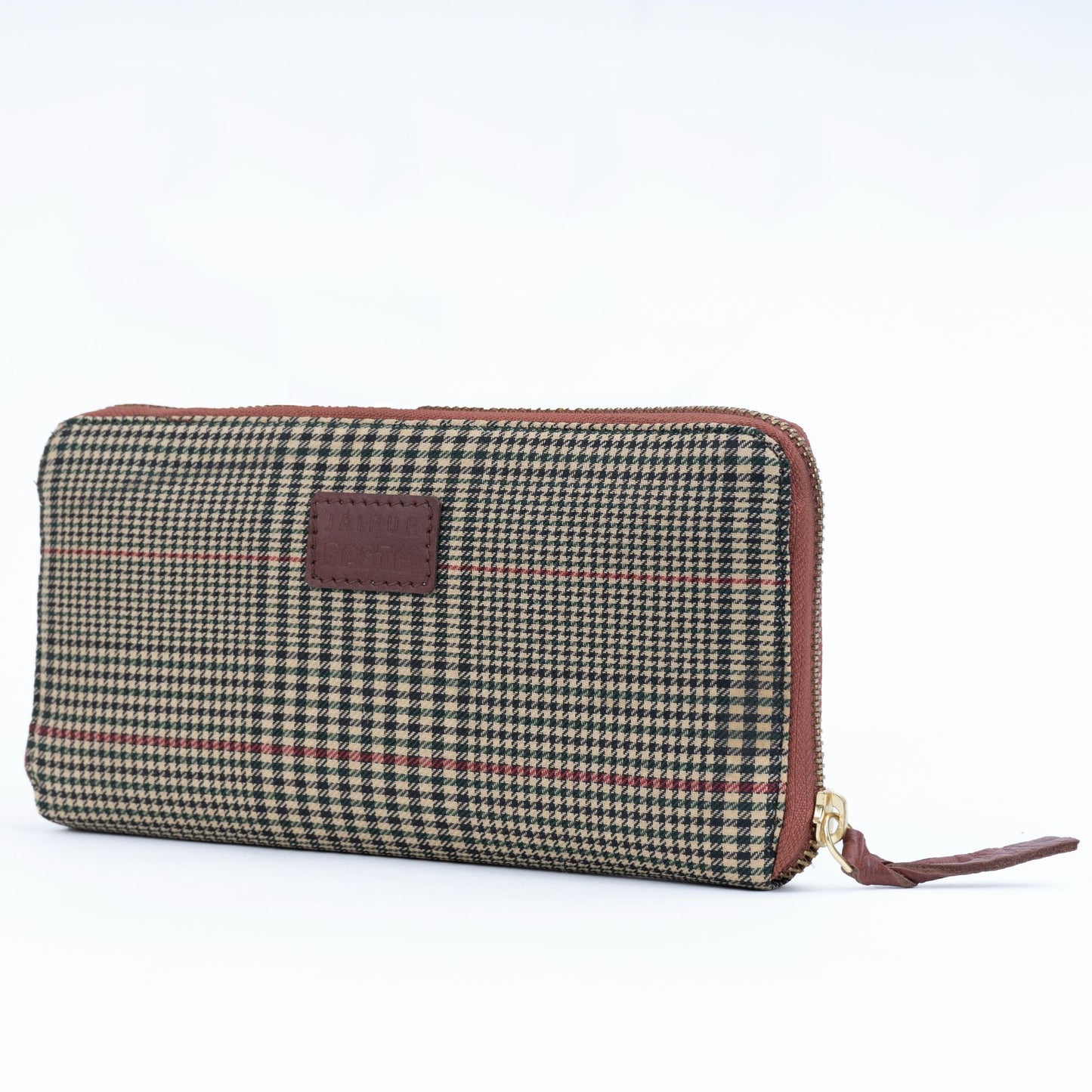 Winter Essential Blockprinted Wallet