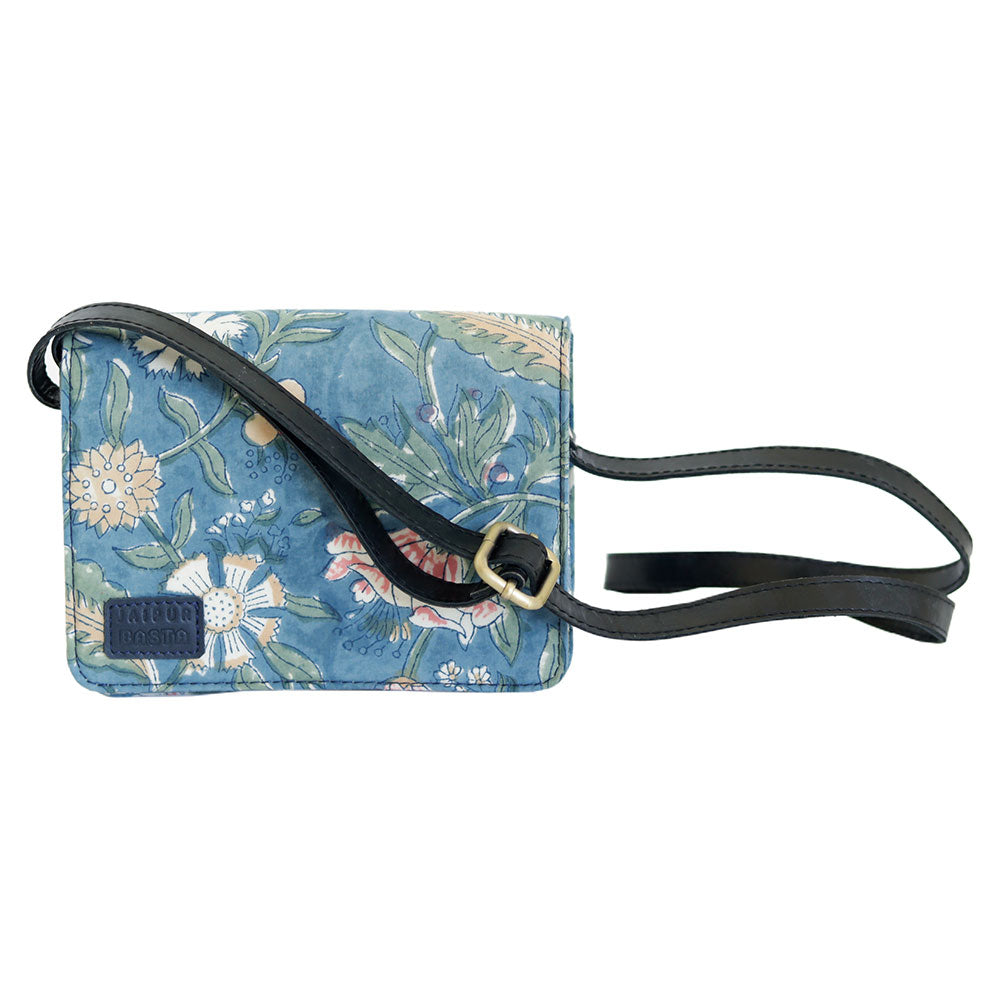 Spring Morning Blockprinted Cross Body Bags