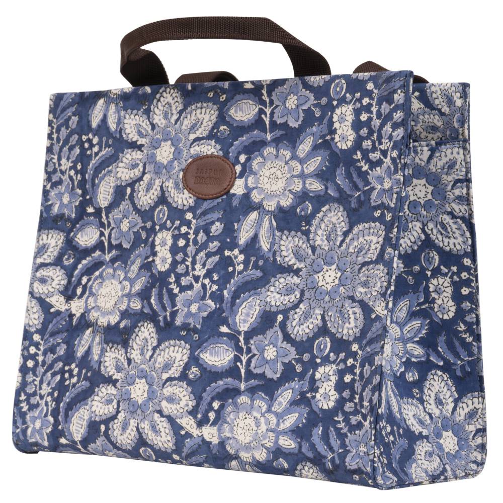 Summer Breeze Blockprinted Shopper Tote