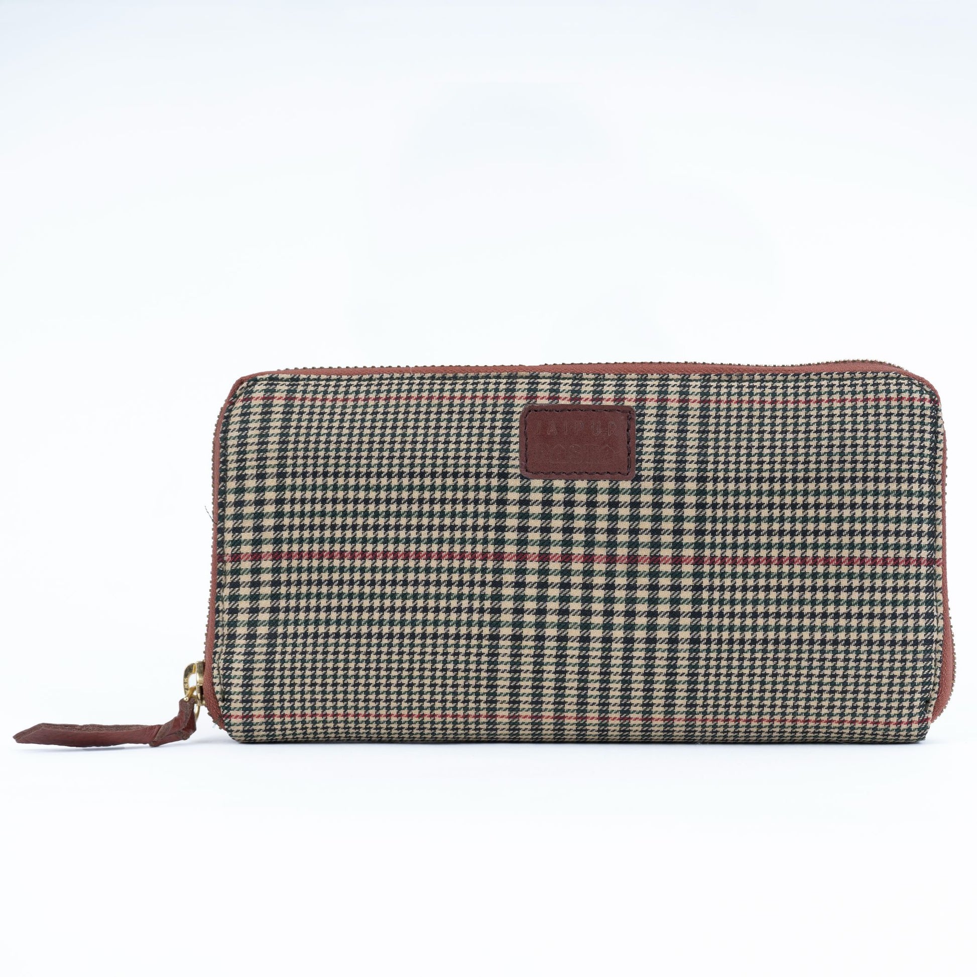 Winter Essential Blockprinted Wallet