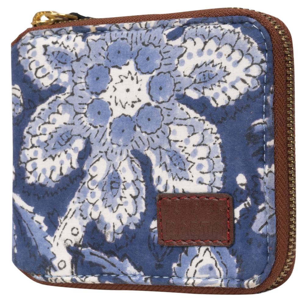 Summer Breeze Blockprinted Wallet