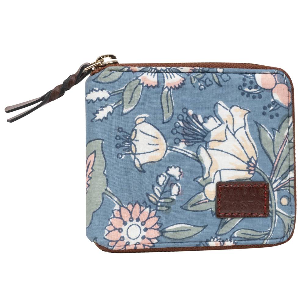 Floral Fantasy Blockprinted Wallet