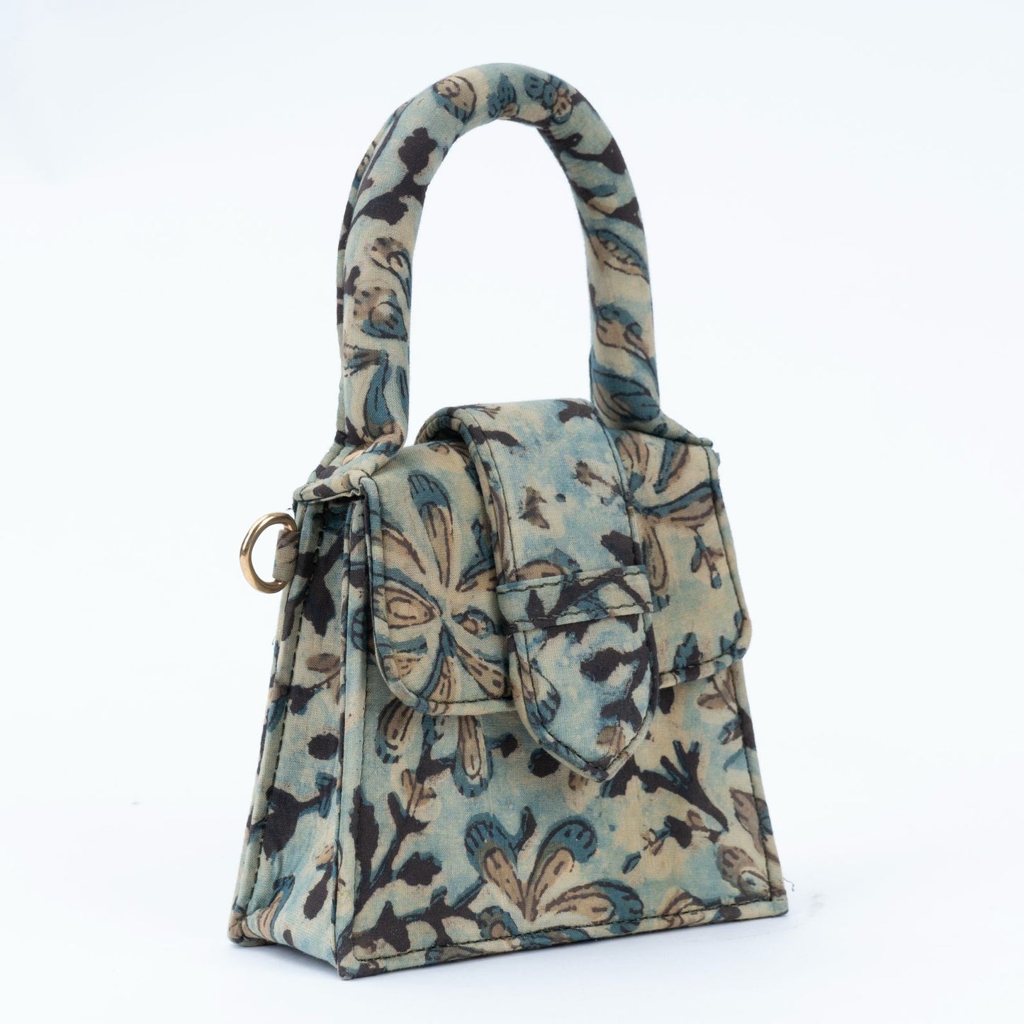 Vintage Vougue Blockprinted Chiq Bag