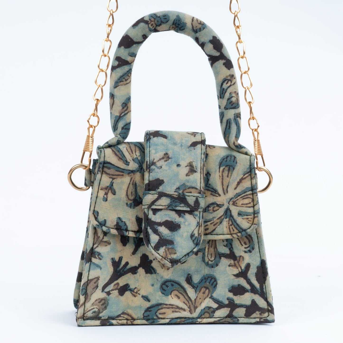 Vintage Vougue Blockprinted Chiq Bag