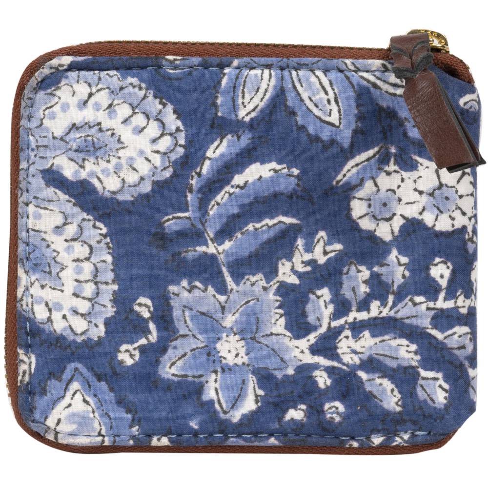 Summer Breeze Blockprinted Wallet