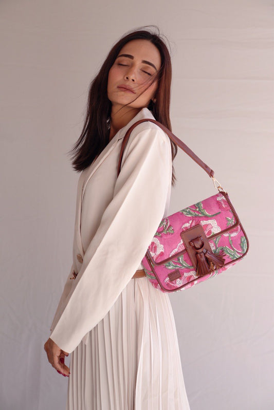 Preety In Pink AM-PM Sling Bag
