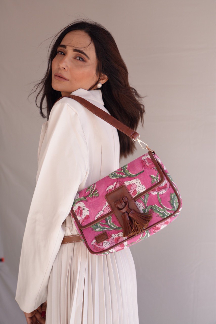 Preety In Pink AM-PM Sling Bag